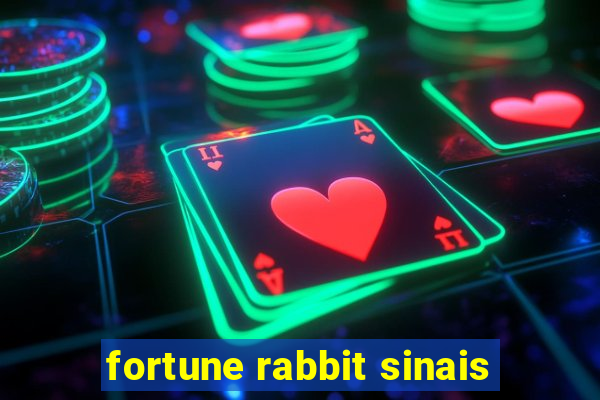 fortune rabbit sinais